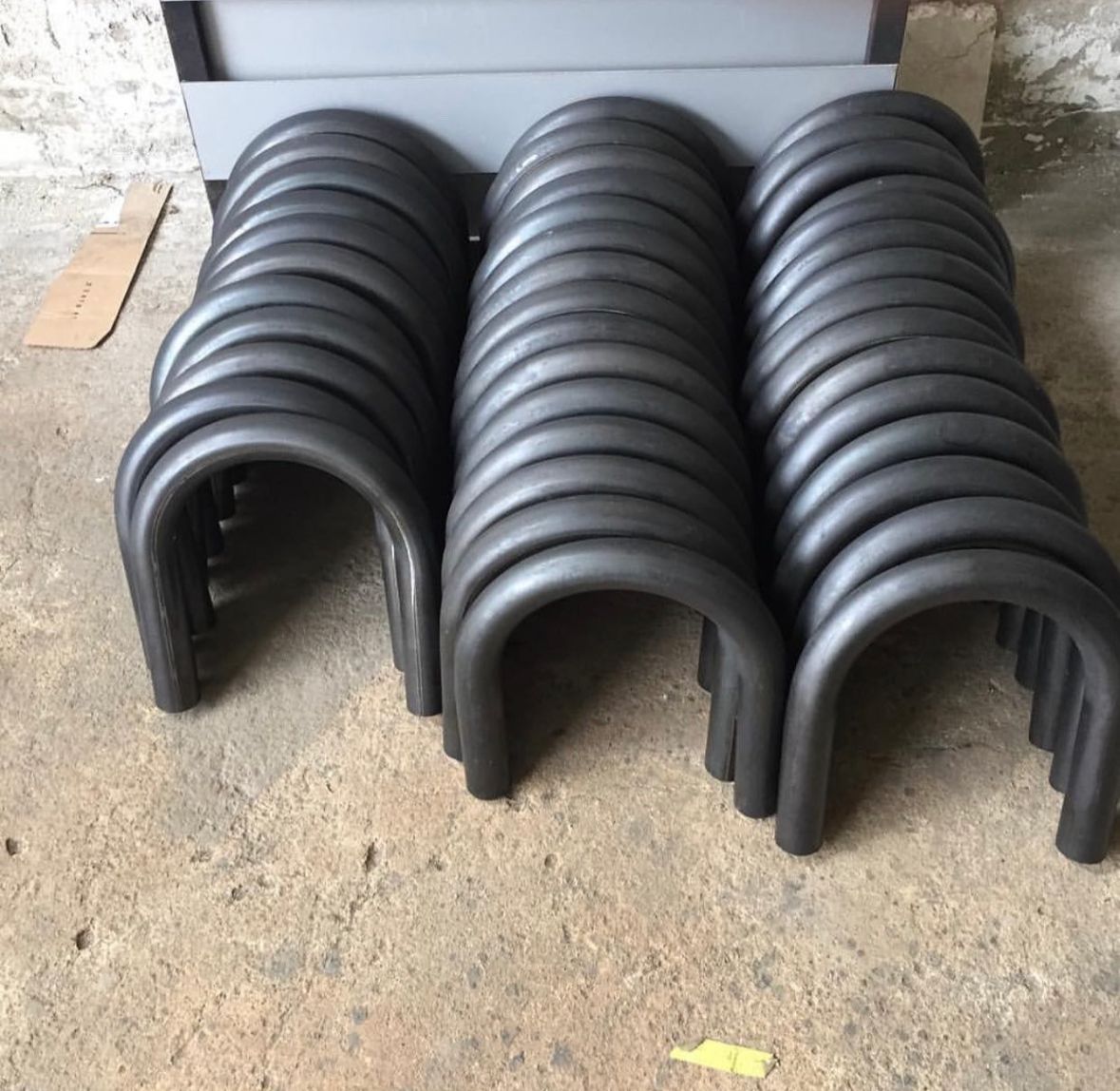 Curva de inox polido